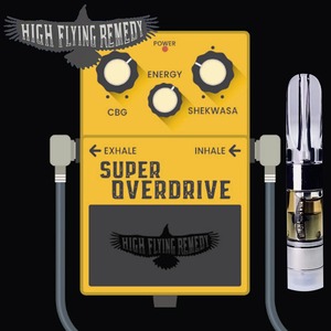 CBDオイル カートリッジ 510規格 HIGH FLYING REMEDY ハイフライングレメディー SUPER OVERDRIVE (サティヴァ/シークアーサー/ペパーミント） HFR006