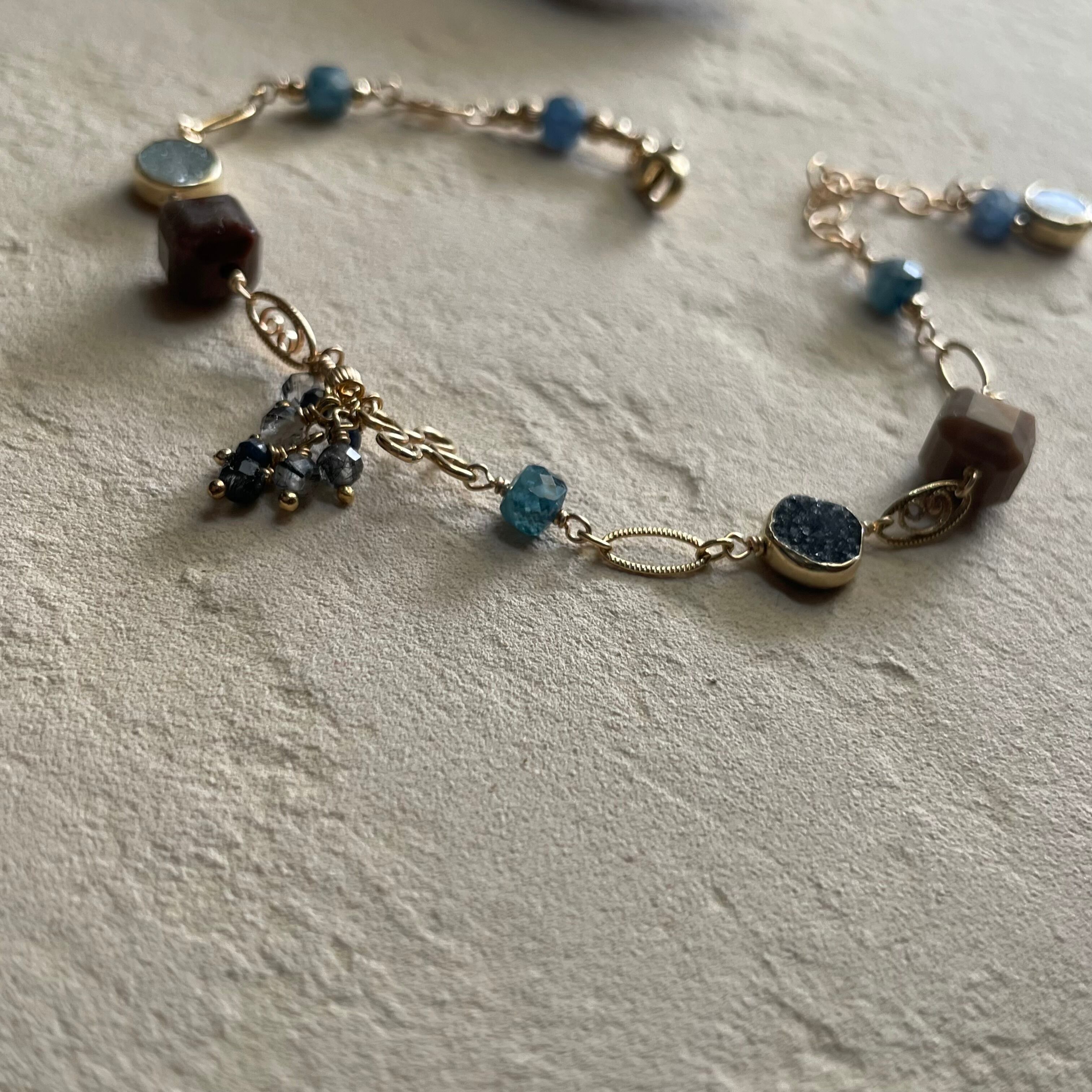 Bracelet ~Jewel ~/14K Goldfilled | and. the earth JEWELRY