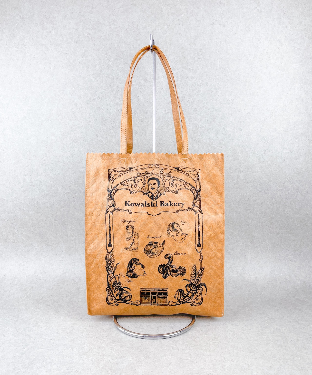 F251065-21_FANTASTIC BEASTS×Flapper コワルスキーベーカリー ショッパー風トート2 - 3