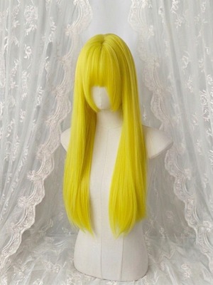 Basic - Volt Yellowシリーズ / Volt Yellow Princess Long Wig【商品番号 1061】レースフロントなし×