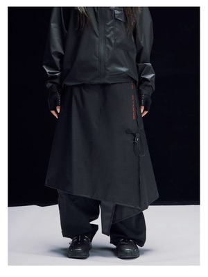 AWAKESTONE パッカブル ウォータープルーフ ラップスカート