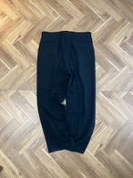 All Black Check Trousers