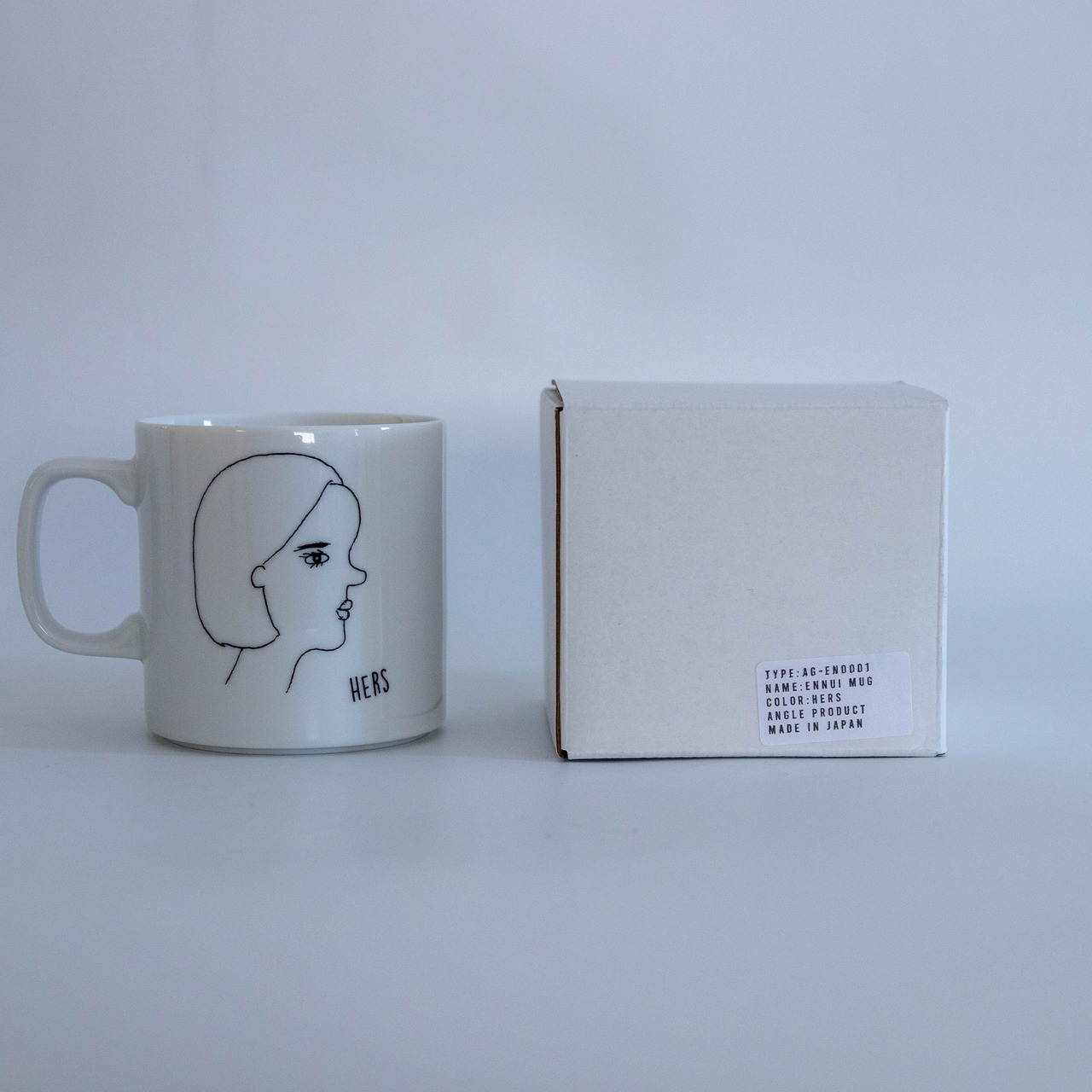 ENNUI MUG -HERS-/マグカップ/カップ/アンニュイマグ/食器