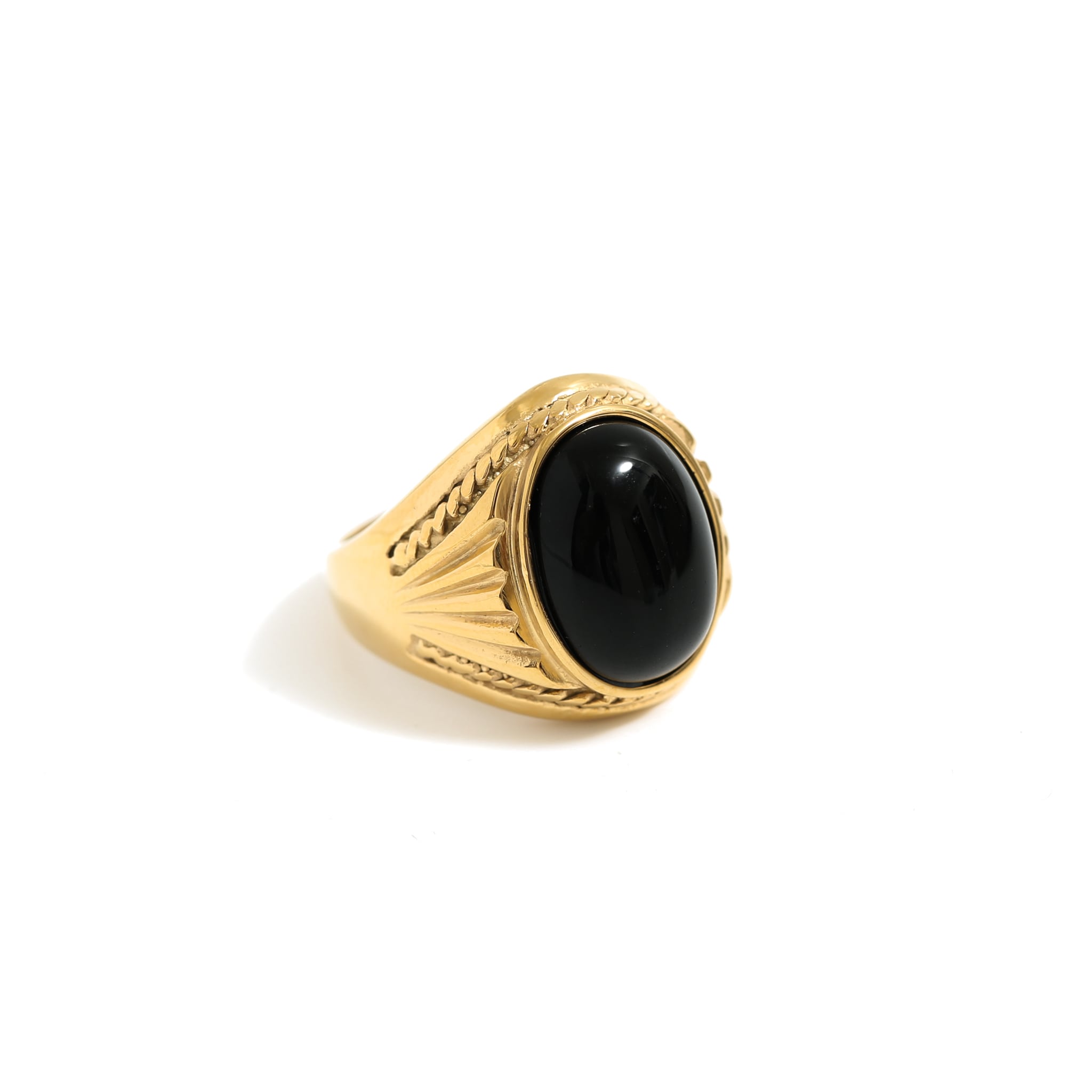 Turquoise Onyx Ring【GOLD】