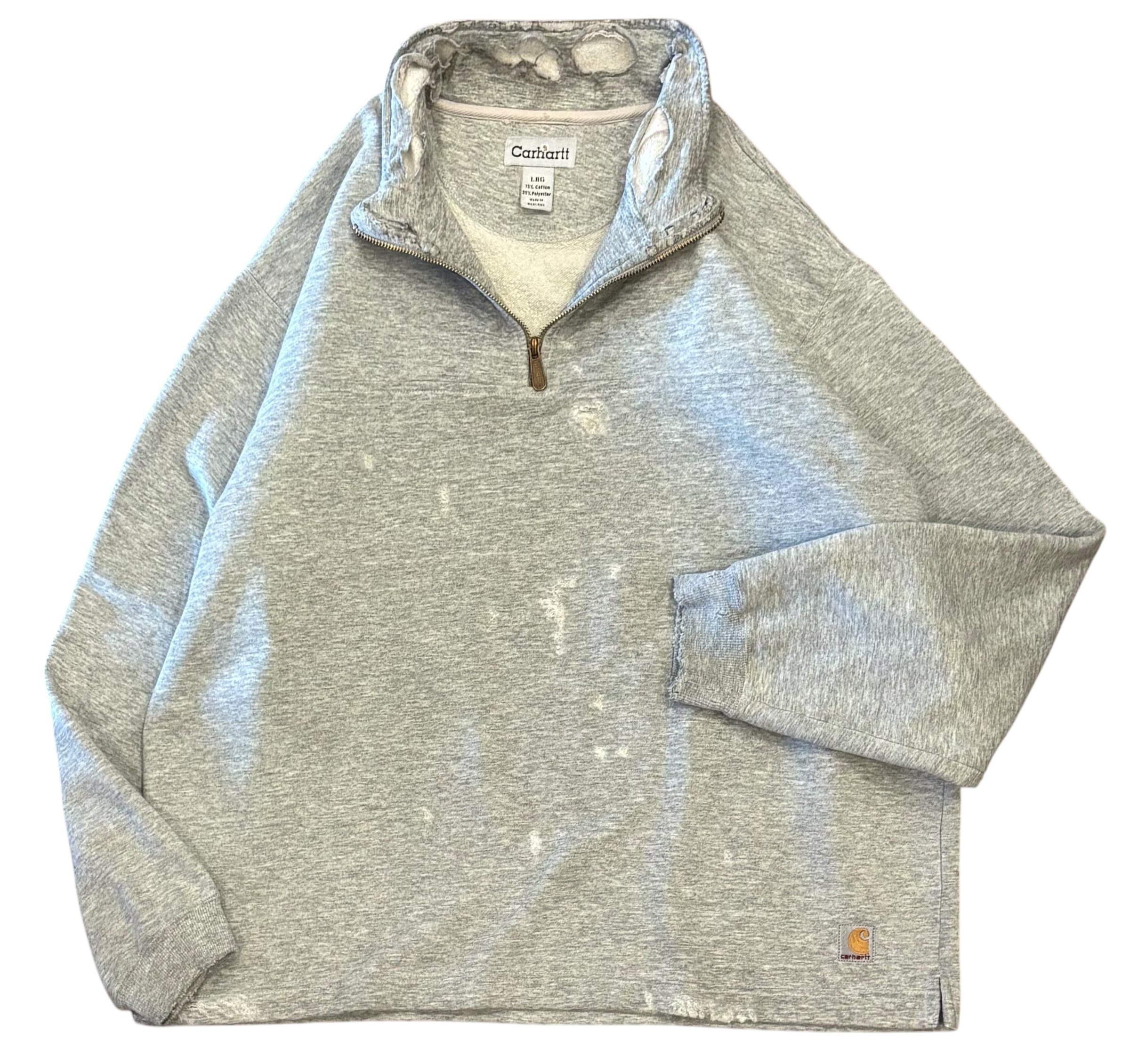 Carhartt halfzip BORO sweat / カーハート ハーフジップ トレーナー