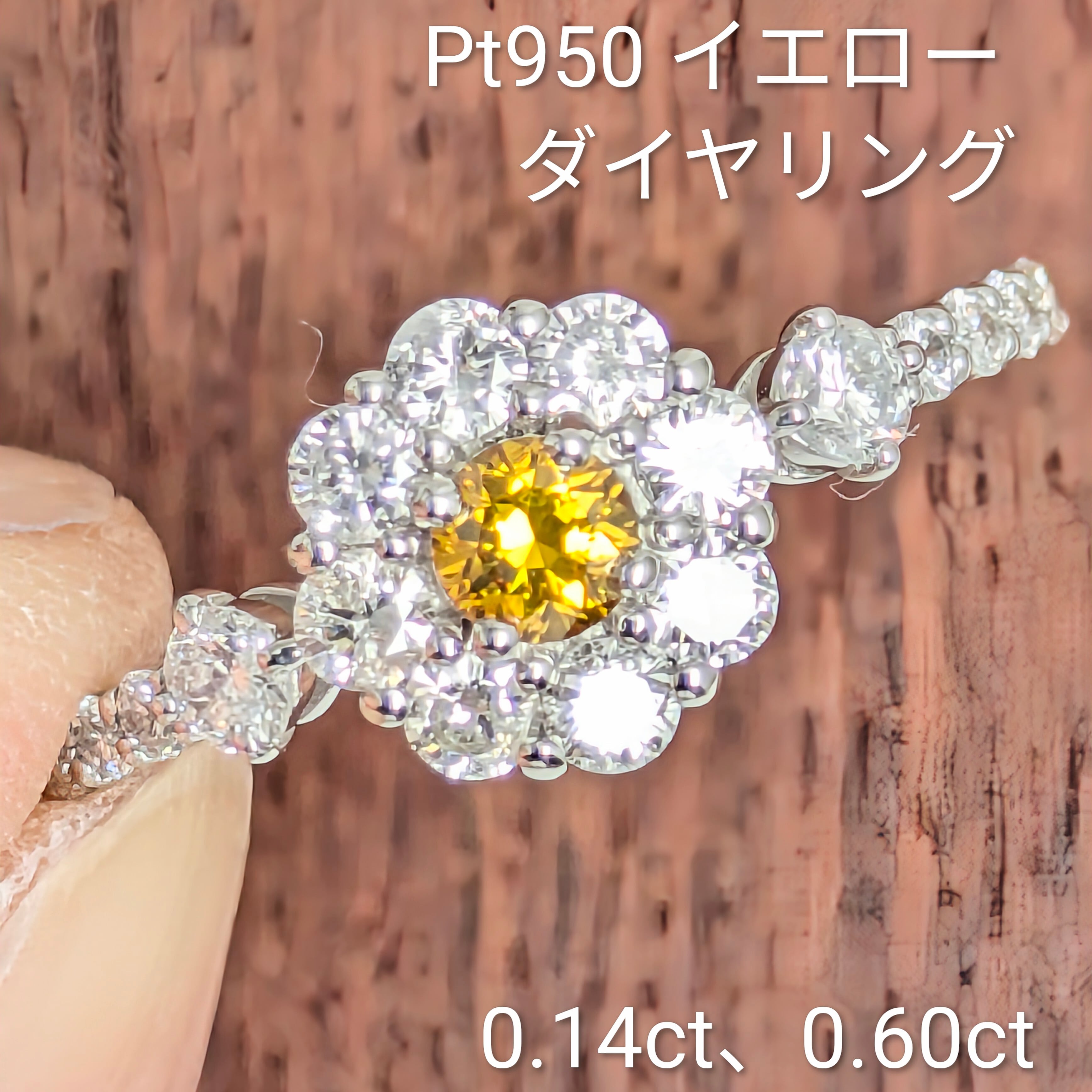 K18WGミントガーネットリング 1.69ct、D 0.04ct【PRO208897