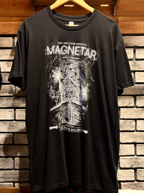 FAST AND LOOSE Magnetar World Premiere Flyer Tee bmx