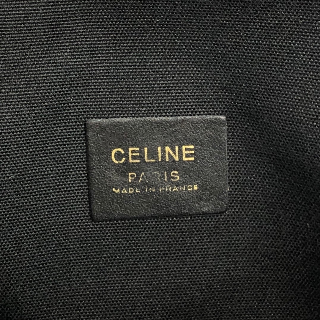 ★CELINE セリーヌ   ショルダーバッグ ブラック ブラゾン タッセル ベロア ミニバッグ 55w28w CELINE セリーヌ ショルダーバッグ ブラック ブラゾン タッセル ベロア