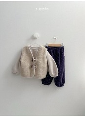 〖取寄〗韓国子供服 / 26winter / minirobe / ラグランラウンドトレーナー / キッズ *S~XL*