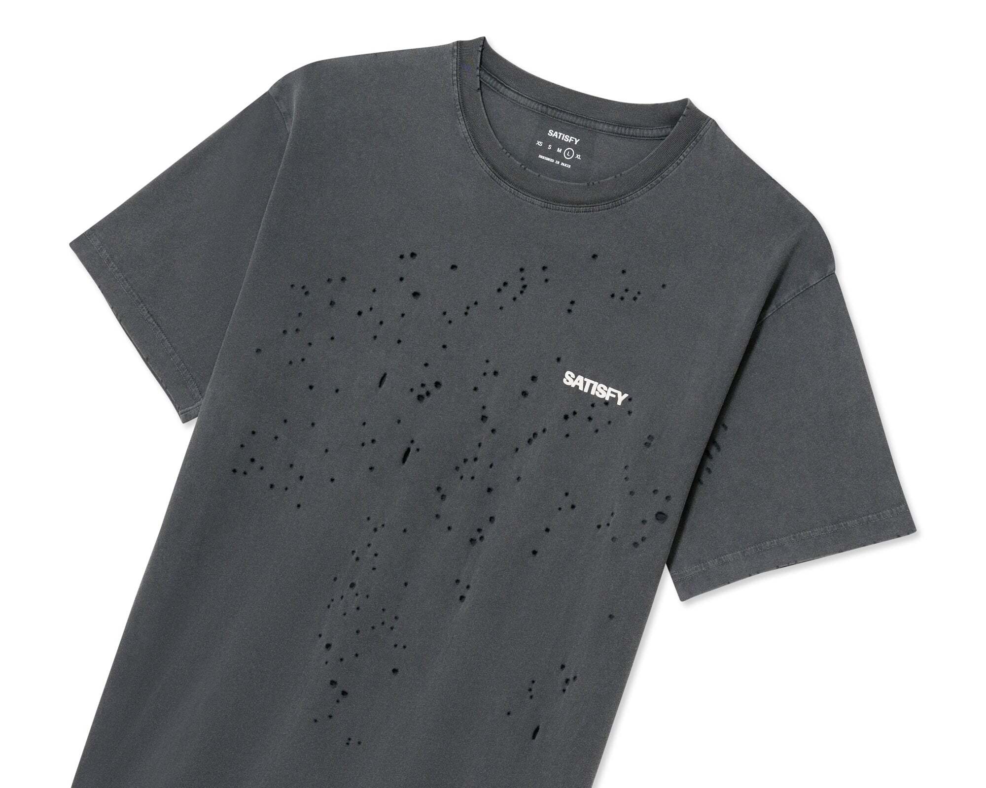 SATISFY MothTech T-Shirt Aged Black 11006-AB-SAB | BEST PACKING STORE
