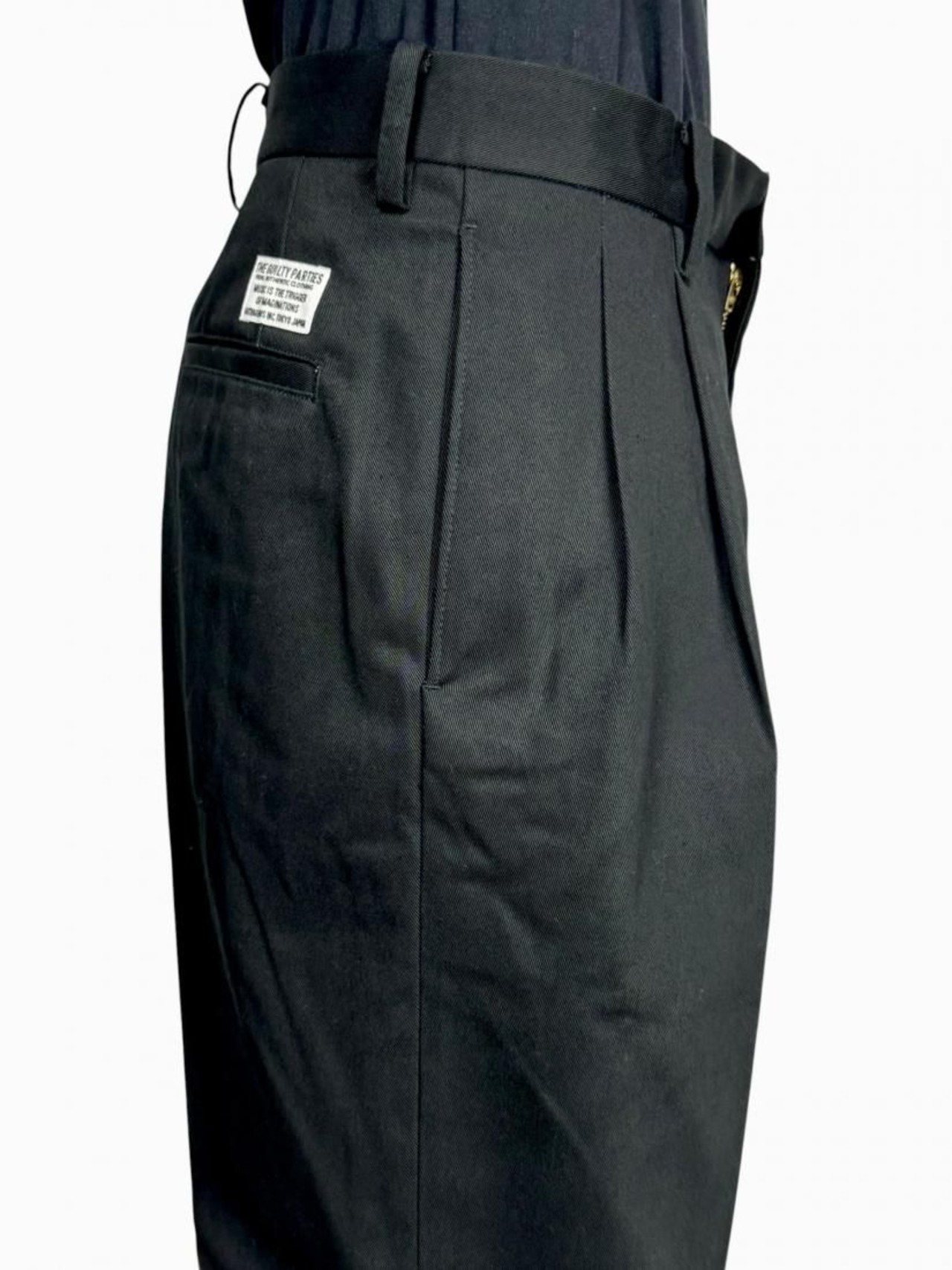 【WACKO MARIA】DOUBLE PLEATED CHINO TROUSERS