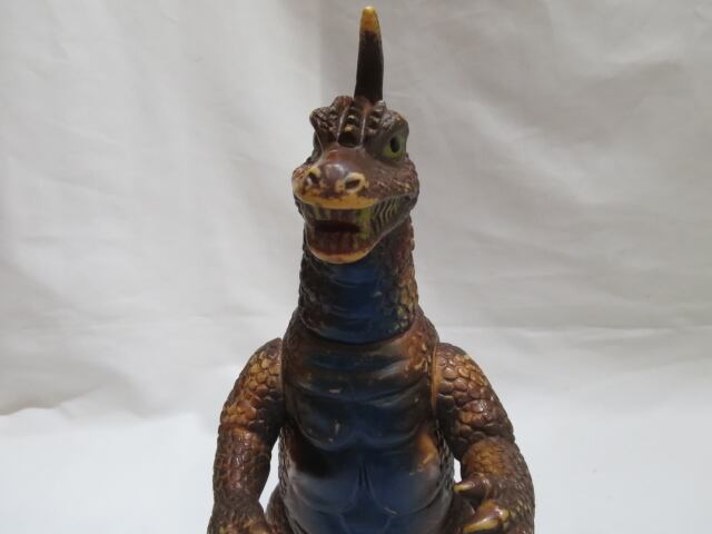 ブルマァク 当時物 怪獣ソフビ アーストロン 茶 スタンダード