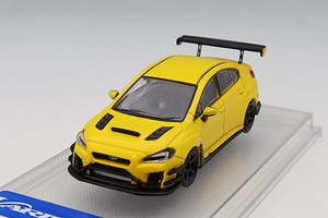 CM MODEL / CMモデル　1/64 Subaru Varis Widebody 1.0 STI イエロー　CM64-STI-08