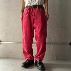 -Polo by Ralph Lauren- plain color corduroy pants Pink