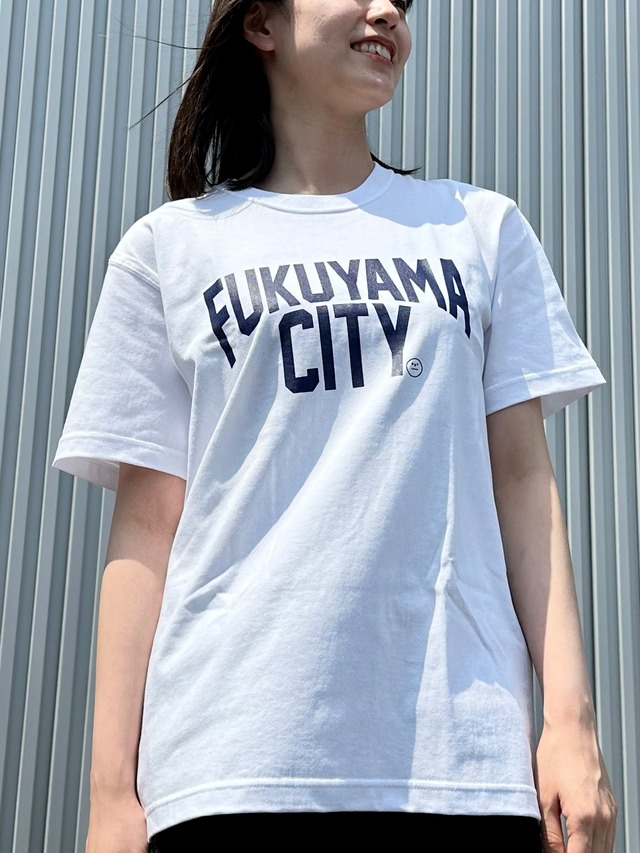 FUKUYAMA  CITY T-shirt　半袖　white