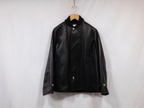 semoh”Horse Leather Pharaoh Jacket Black”