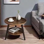 サイドテーブル コーヒーテーブル ラウンドテーブル 防水 机 ティーテーブル マルチテーブル おしゃれ
