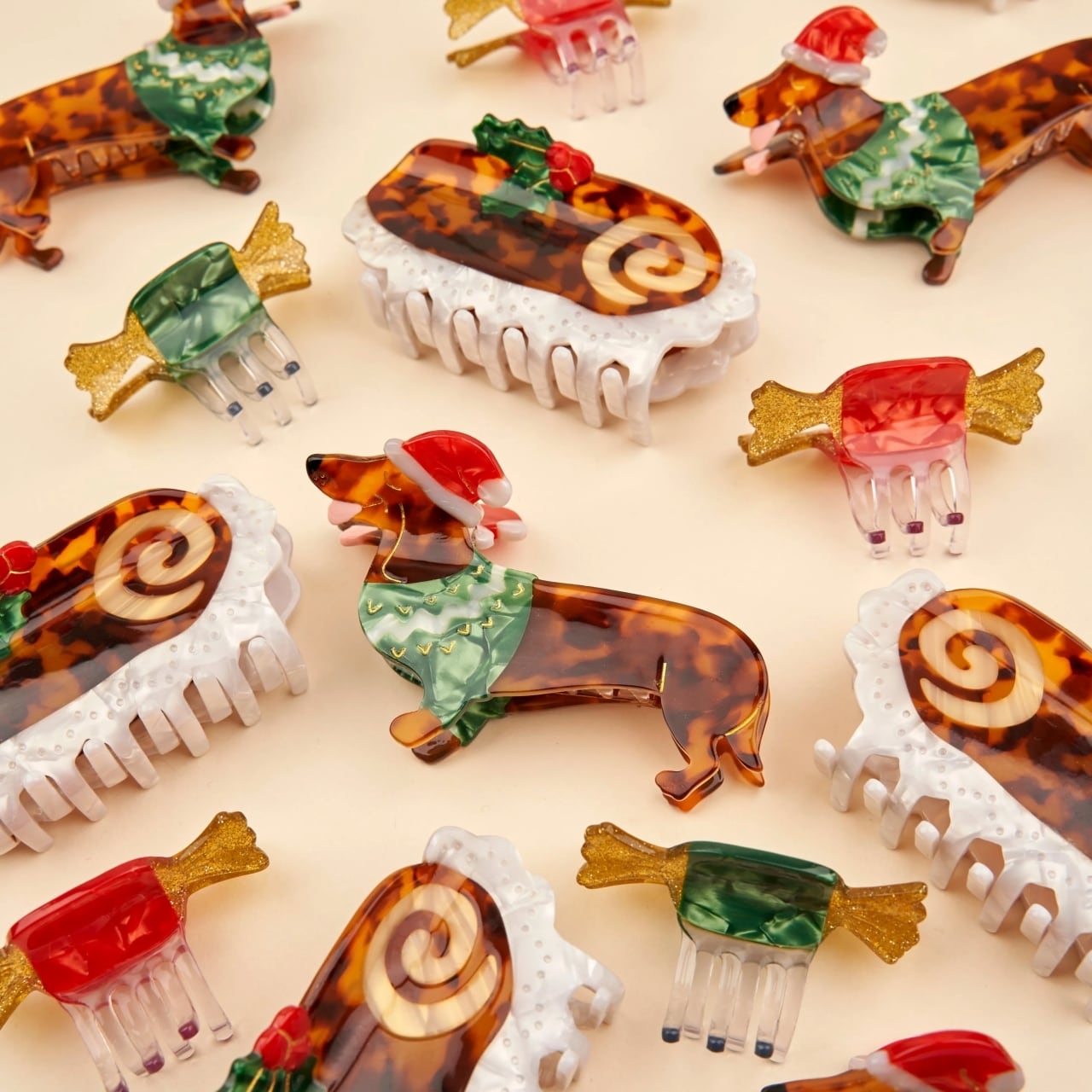 予約» Coucou Suzette Chilly Dachshund Hair Claw ククシュゼット