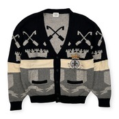 Castelbajac Sport カステルバジャック ノルディック風柄入り ウールニット ジャケット カーディガン サイズ 3 /アンゴラ混/日本製