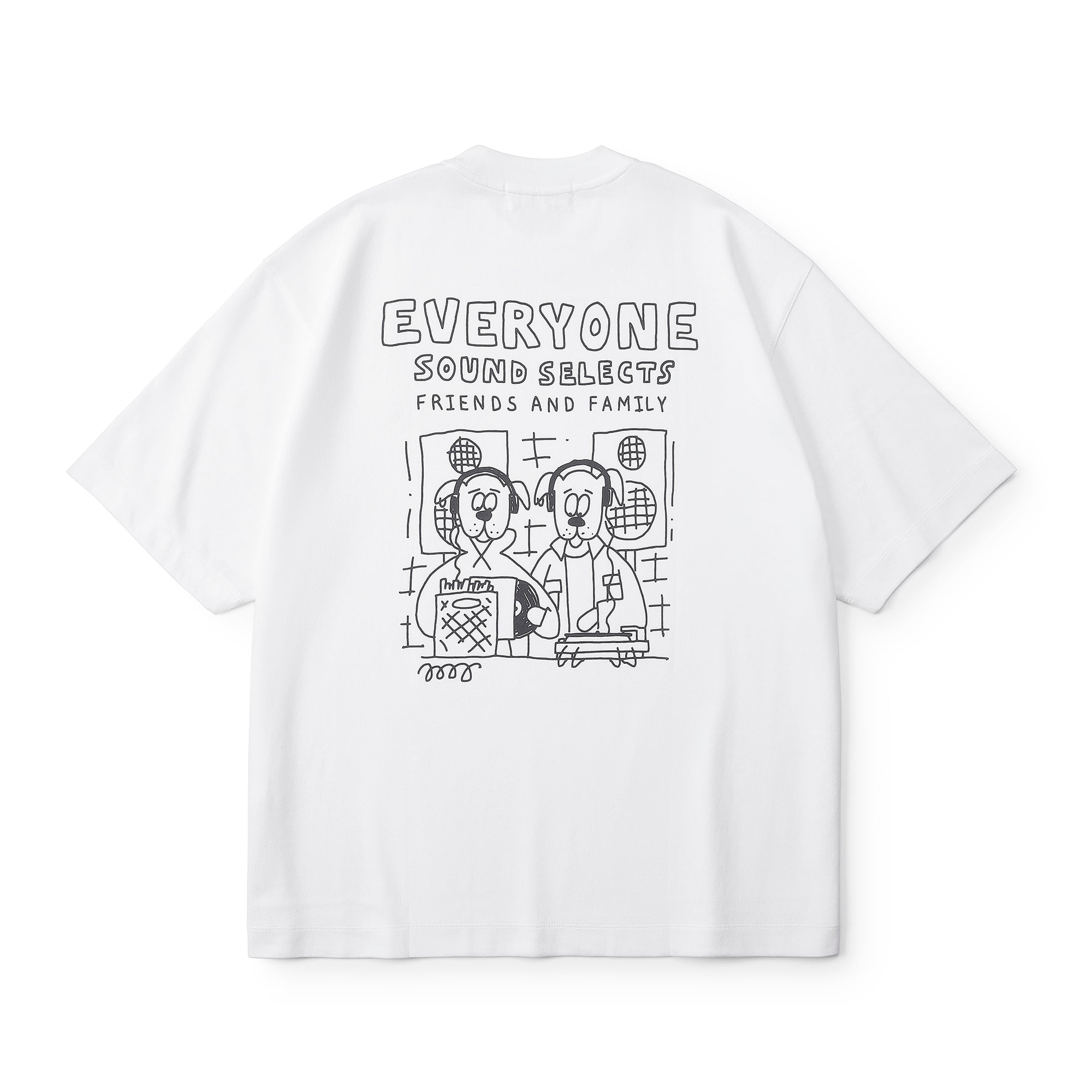 everyone j.30000 ESS tee shirt (WHITE) | everyone