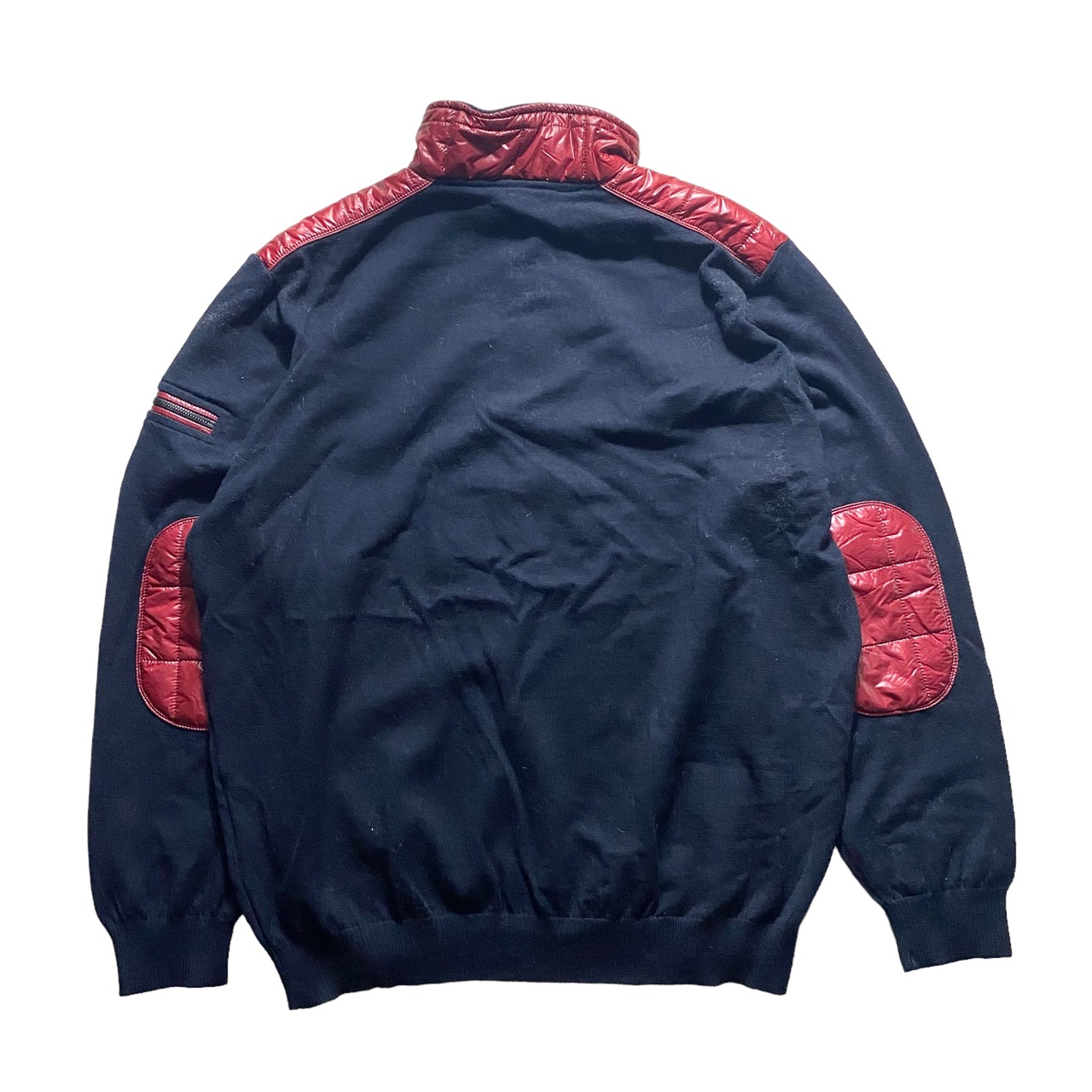 PAUL&SHARK nylon padded half zip sweater