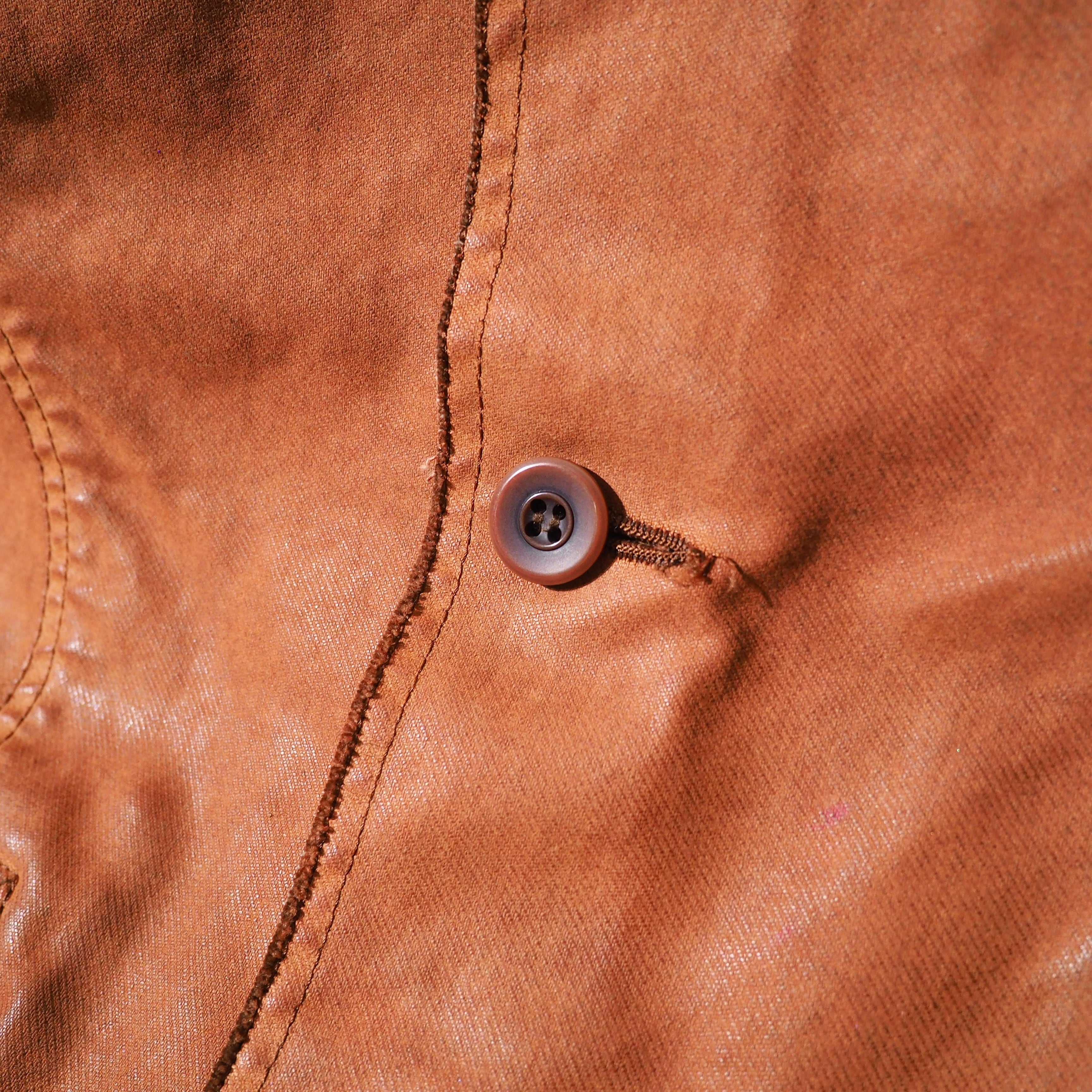 1990s " Monsieur Nicole " ” 染色 ” Over dye coating vintage jacket