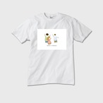 寺子屋 松葉塾  オリジナルTシャツ メンズ（白）