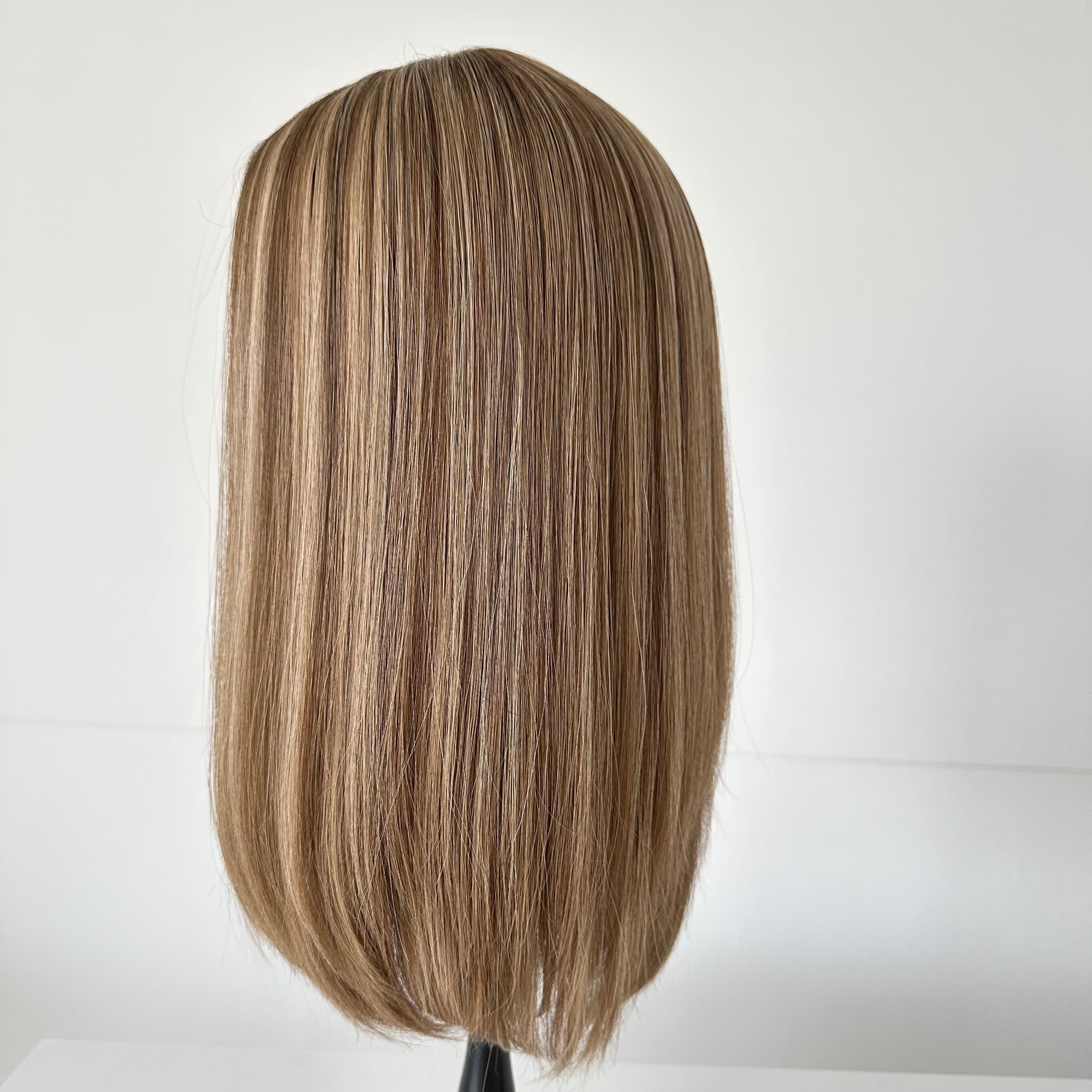 33番 あまんだ ヘアピース 未カット レミー人毛100% | 百合子ウィッグ