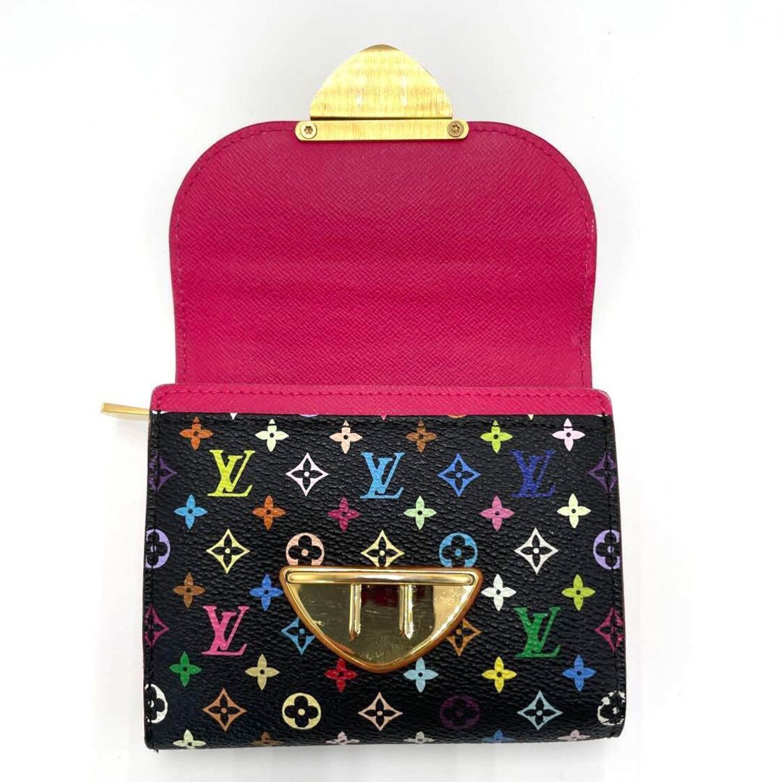 LOUISVUITTON ルイヴィトン 財布 マルチカラー ポルトフォイユコアラ 
