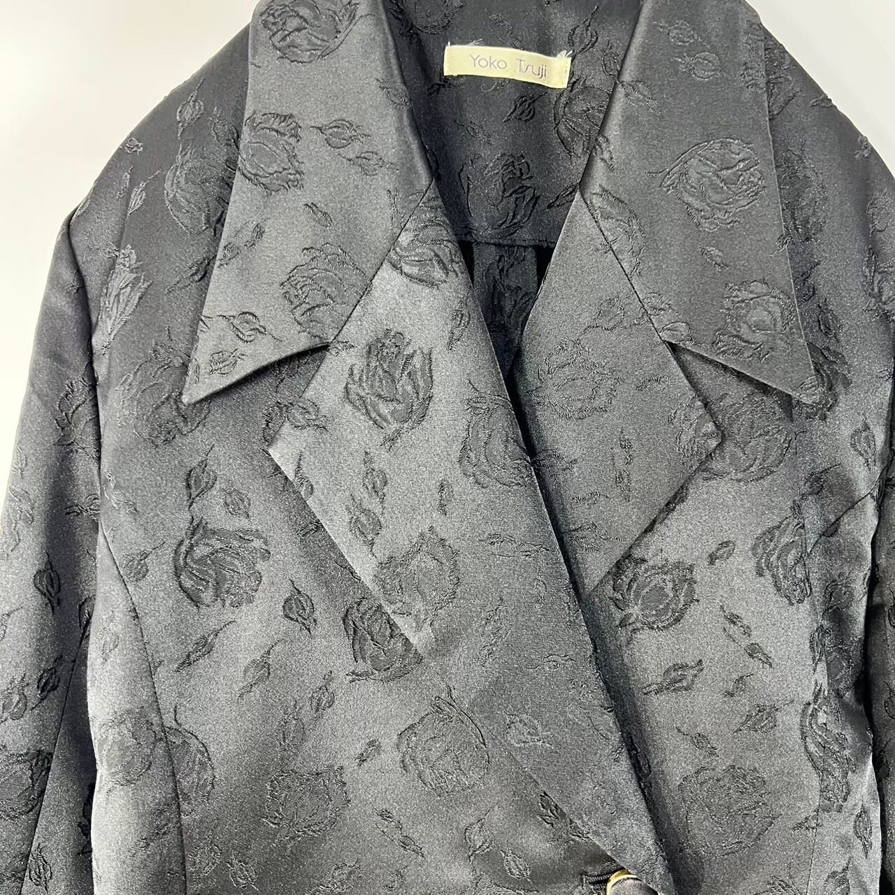 YOKO TSUJII 織柄 テーラード ジャケット