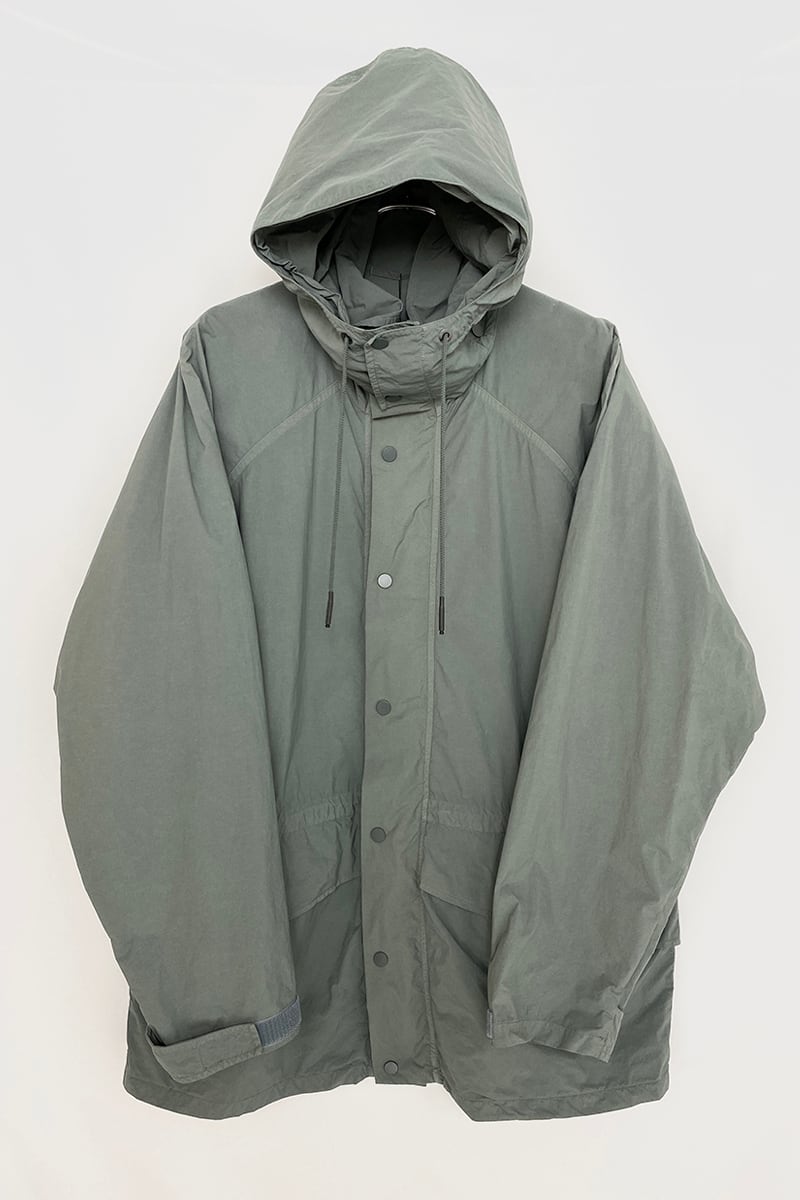 21SS ATON  VENTILE NYLON  MOUNTAIN PARKA