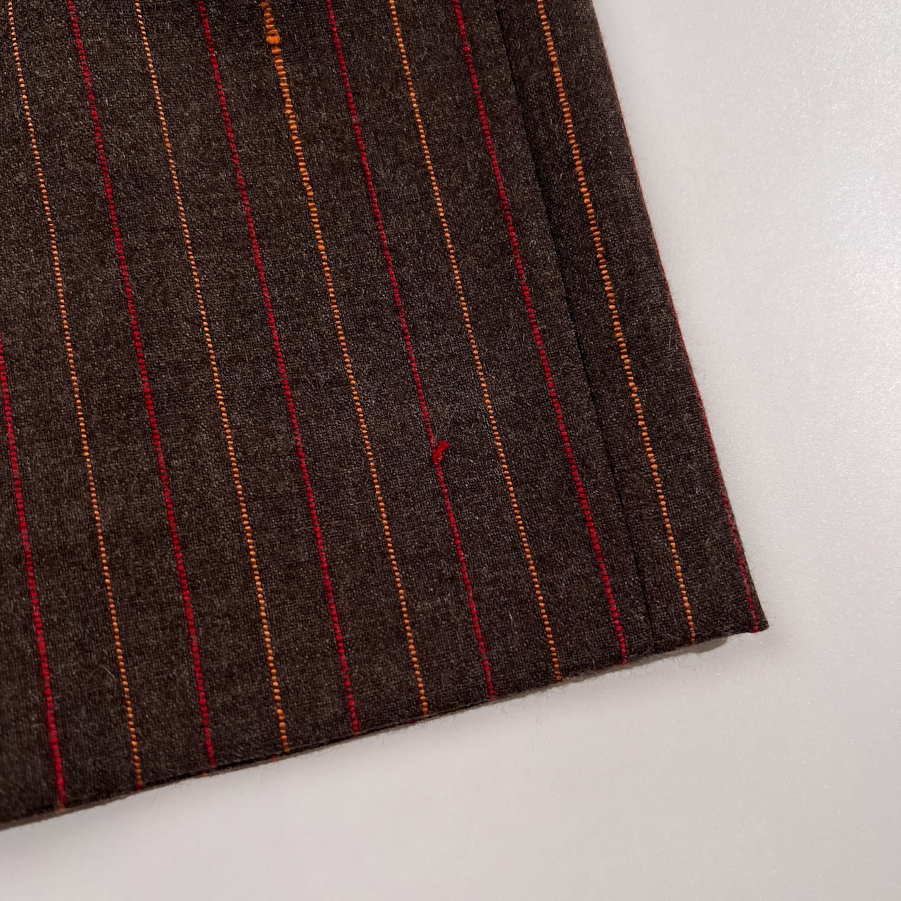 ETRO エトロ ストライプ スラックス パンツ サイズ 44 /ダークブラウン系/イタリー製/エトロファーイースト