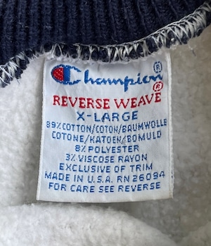 Vintage 90s XL Champion reverse weave sweatshirt -DELAWARE-