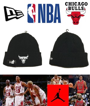 【送料無料】ニューエラ CHICAGO BULLS シカゴブルズ ニットキャップ