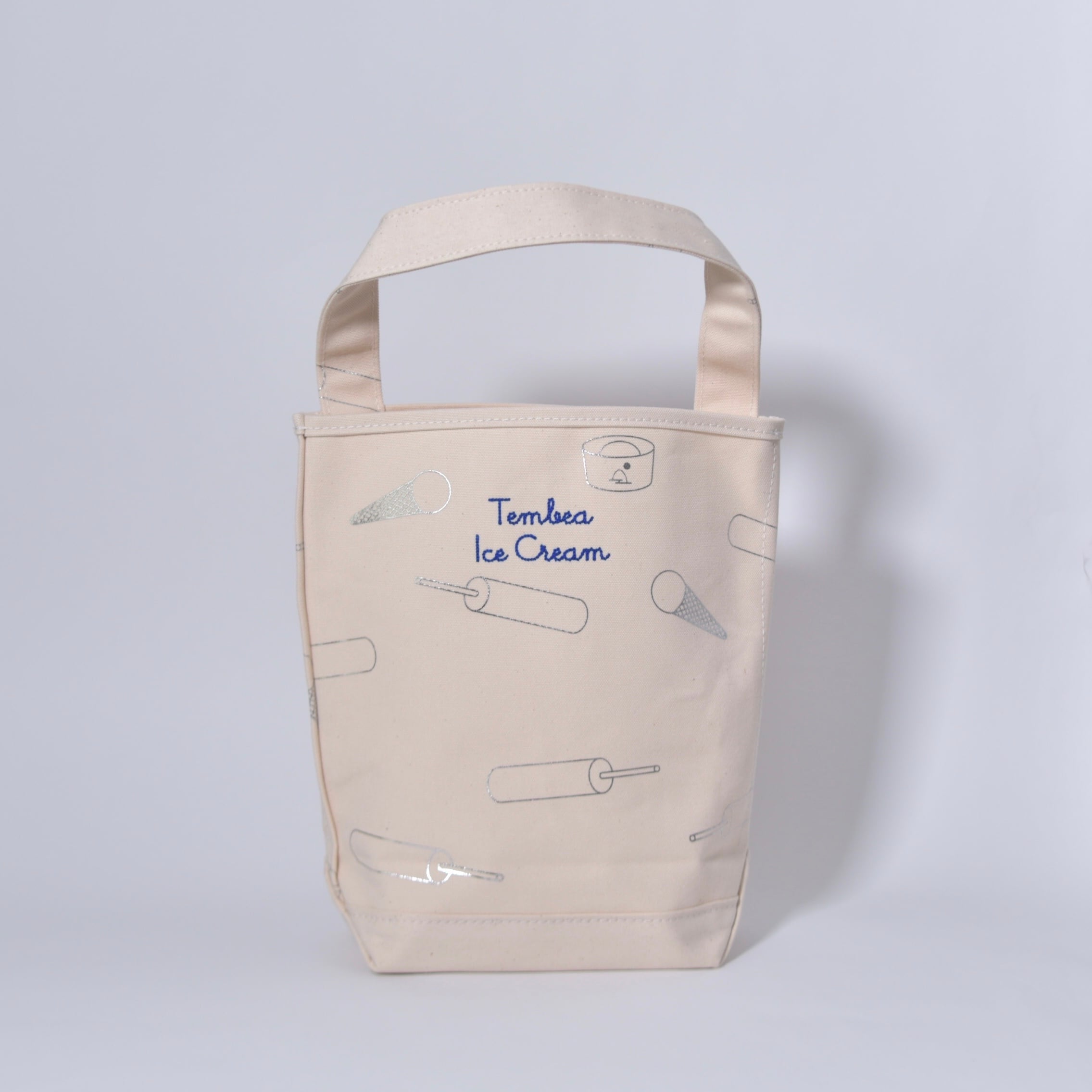TEMBEA│PAPER TOTE MEDIUM ICE-GREY｜テンベア｜ペーパートート