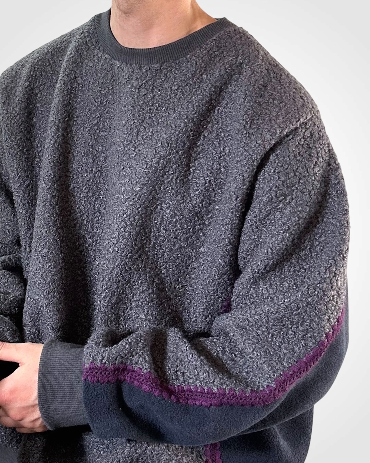 MK27A-C-24  CLAM-SWEAT  #GRY