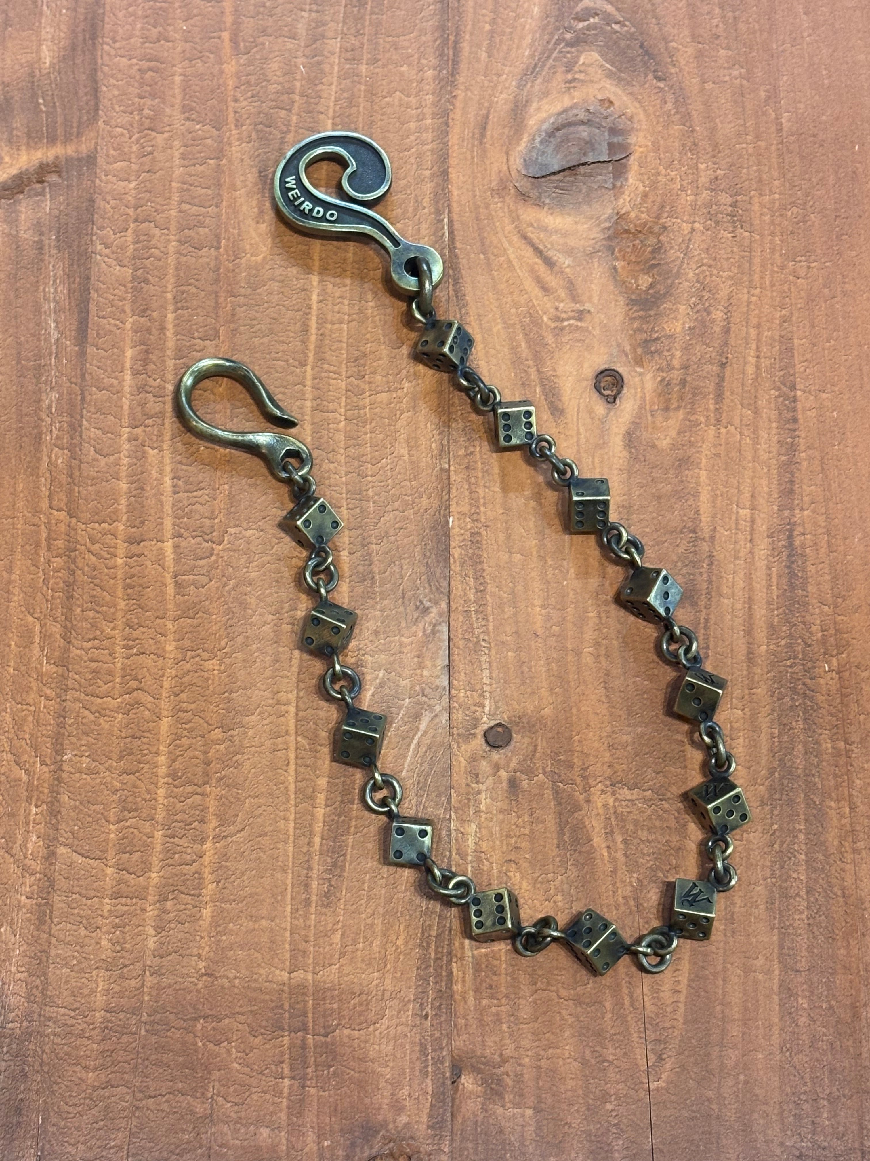 WEIRDO ジュエリー キーチェーン WEIRDO JEWELRY】ウィアード ジュエリー SPANNER-KEY CHAIN (BRASS