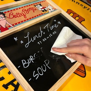 【BETTY & GARFIELD】ウッドブラックボード