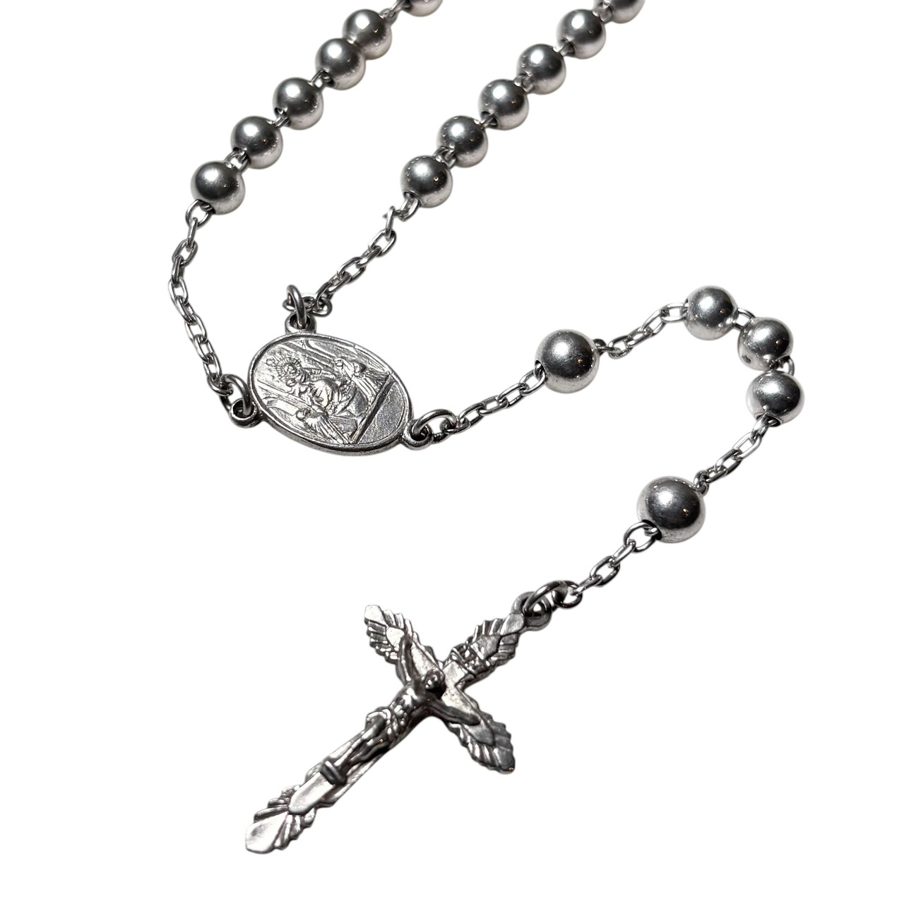 DOLCE&GABBANA silver Rosary