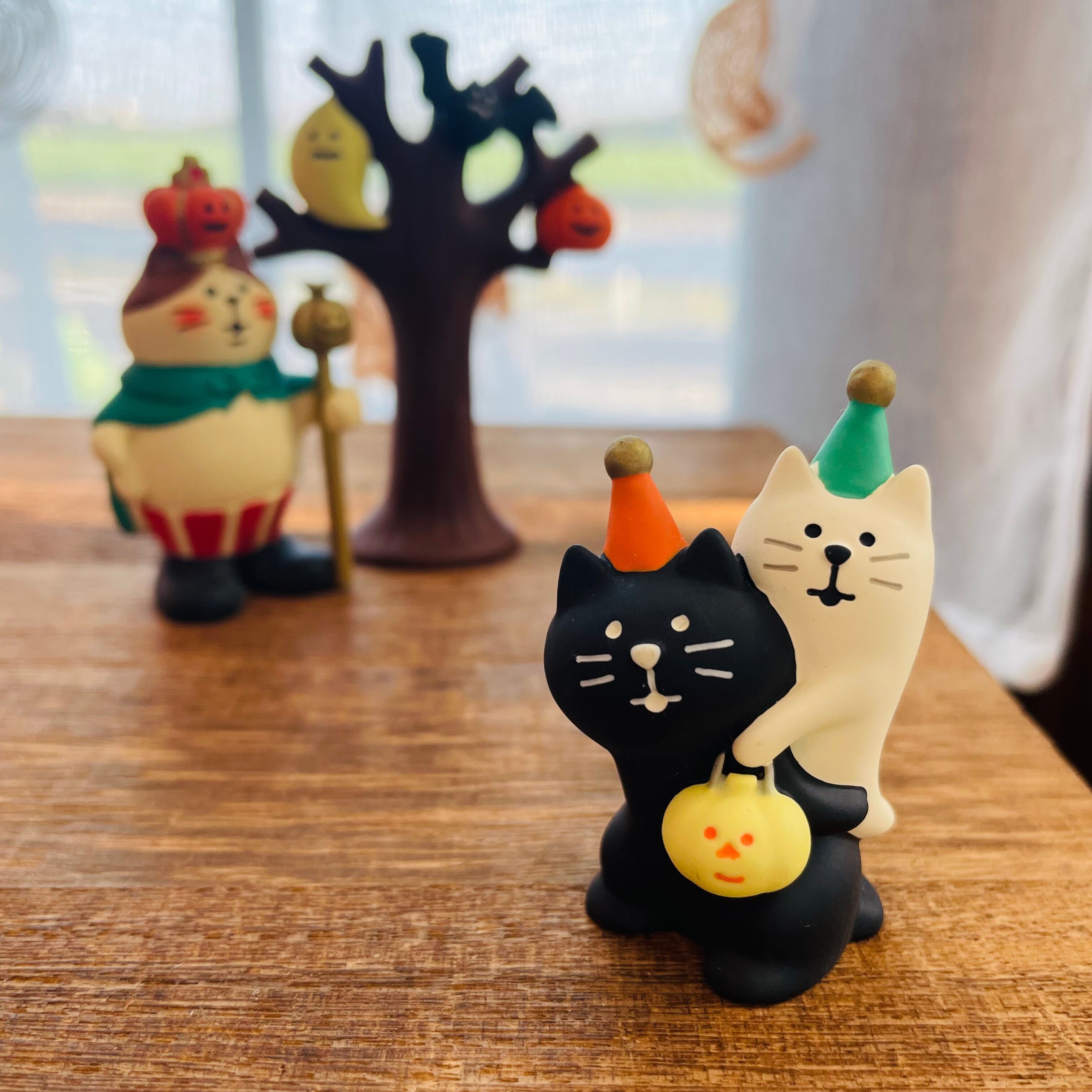 concombre｜コンコンブル｜猫かぼちゃドーム  猫雑貨 ねこ ネコ  ディスプレイ 収集癖 コレクション