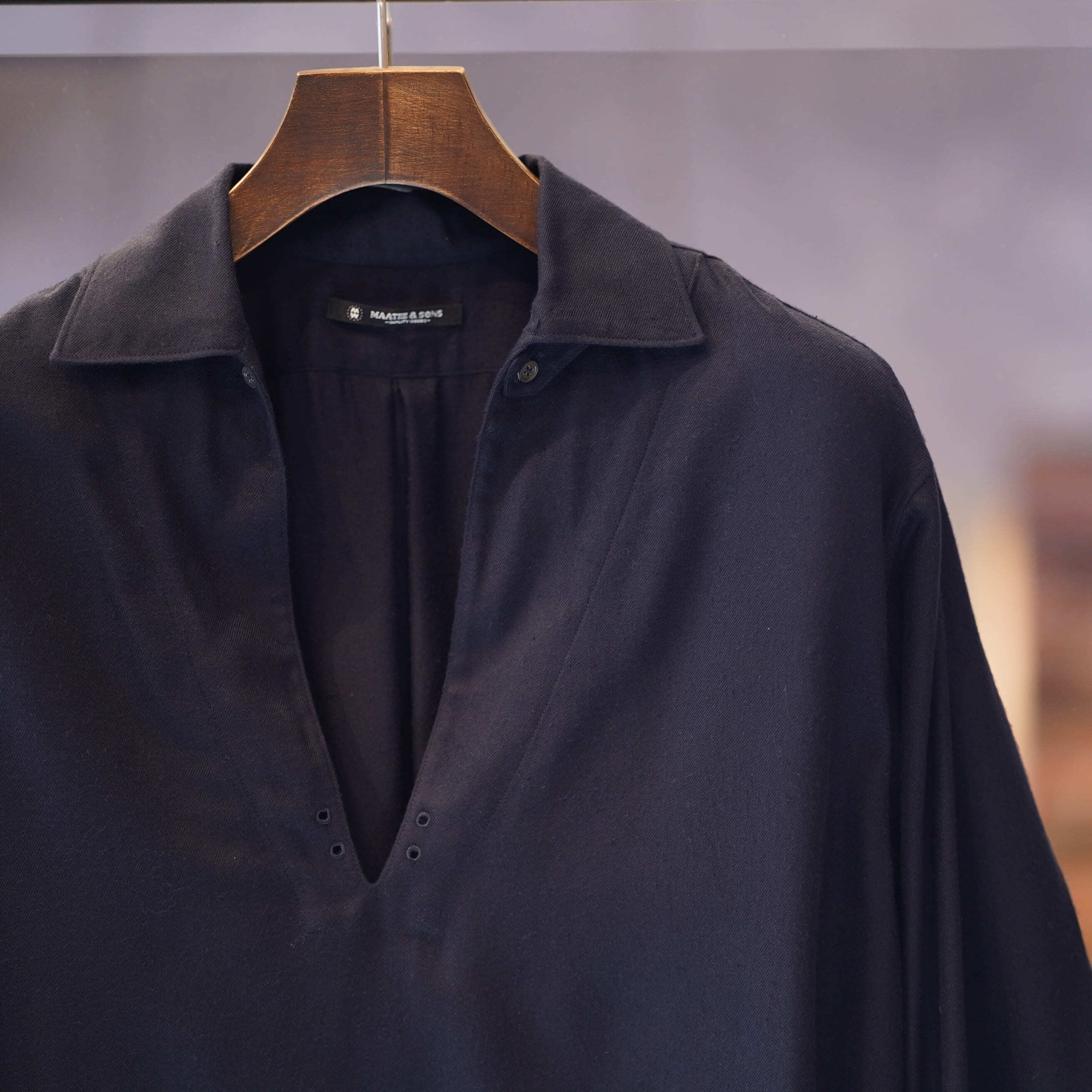 maatee and sons マーティーアンドサンズ 別注 シャツ - ドレスシャツ  