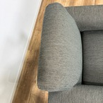 FLANNEL SOFA SOUL 1P SOFA フランネルソファ ソウル クッション付き 1人掛けソファ ナチュラル リビング ファブリック【中古】【250サイズ】