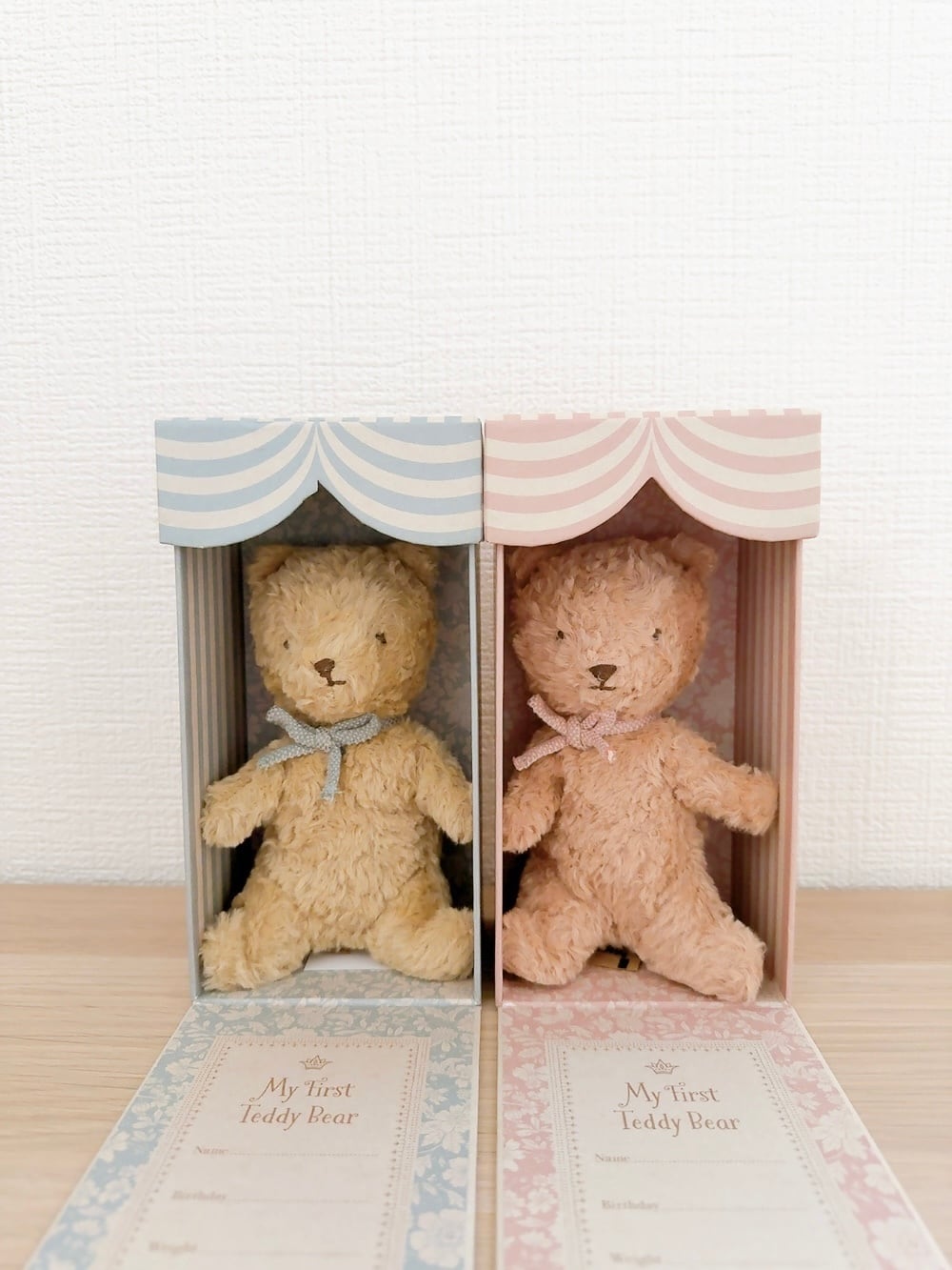 Maileg メイレグ | マイファーストテディ ピンク ブルー くまさん | Primii