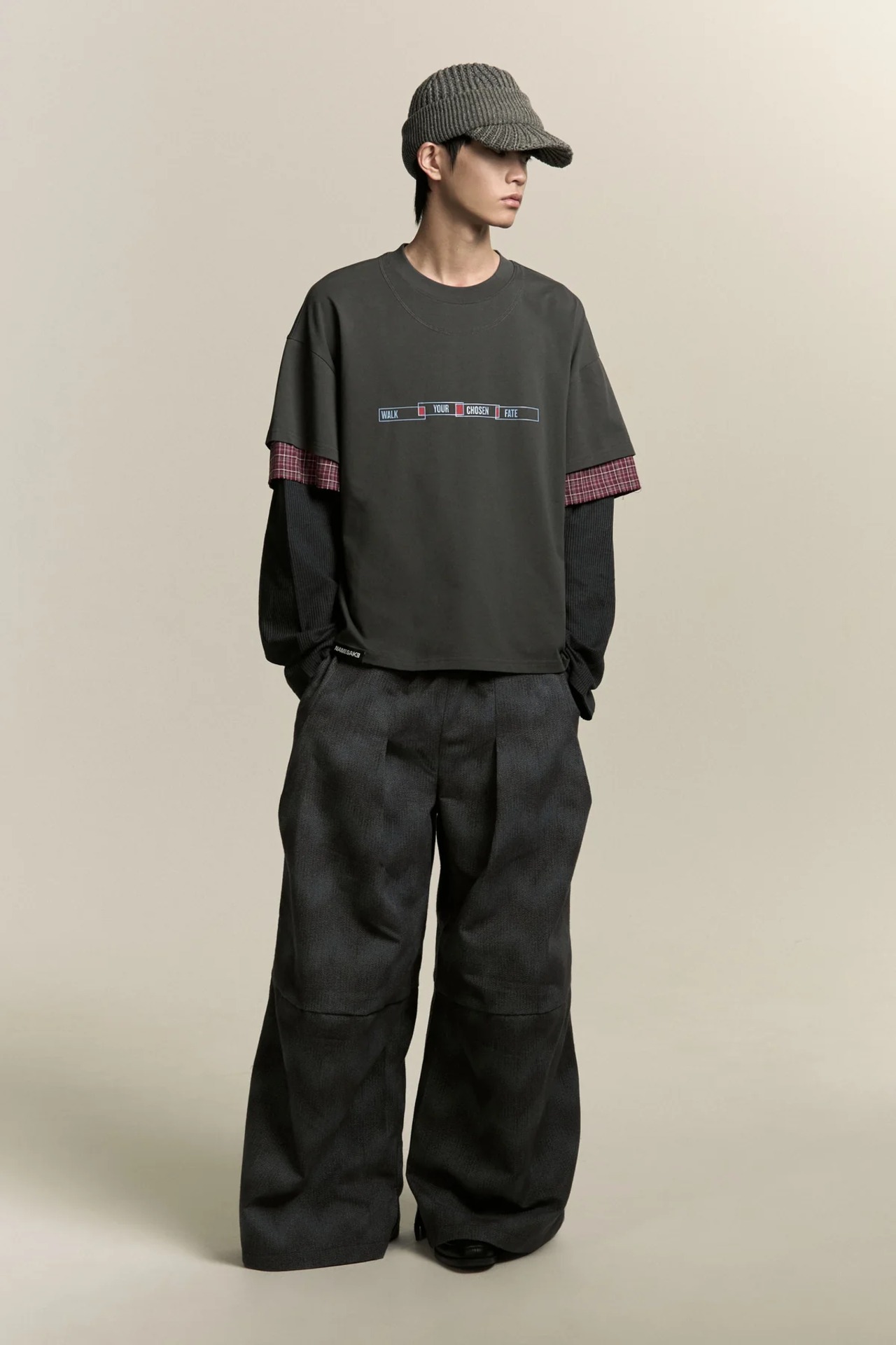 【25AW】NAMESAKE(ネームセイク) / CHUCK 3LAYERED TEE / カットソー - 3