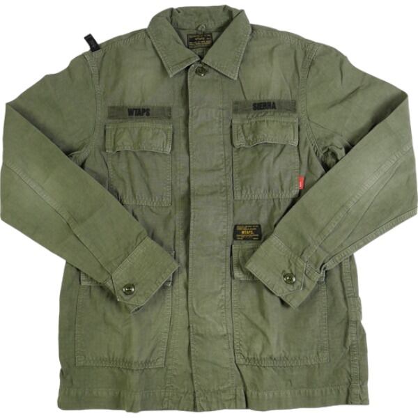 WTAPS JUNGLE LS OLIVE Sサイズ　ダブルタップス