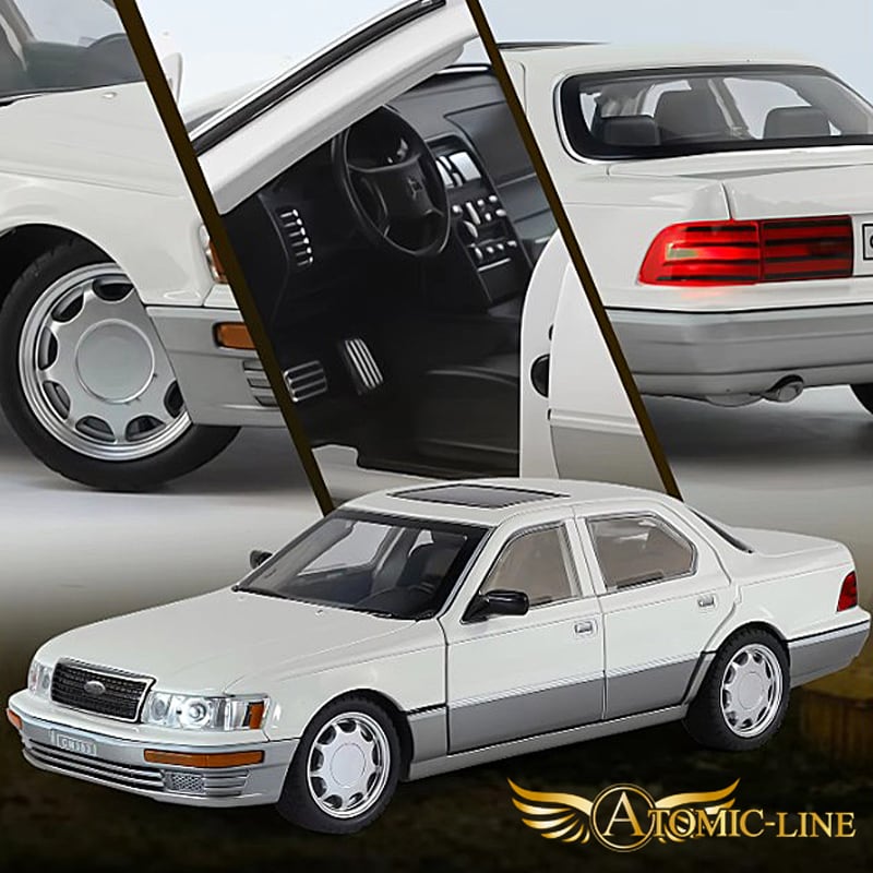 レクサス LS400 セルシオ 1/24 ミニカー 全3色 ライト点灯 エンジン