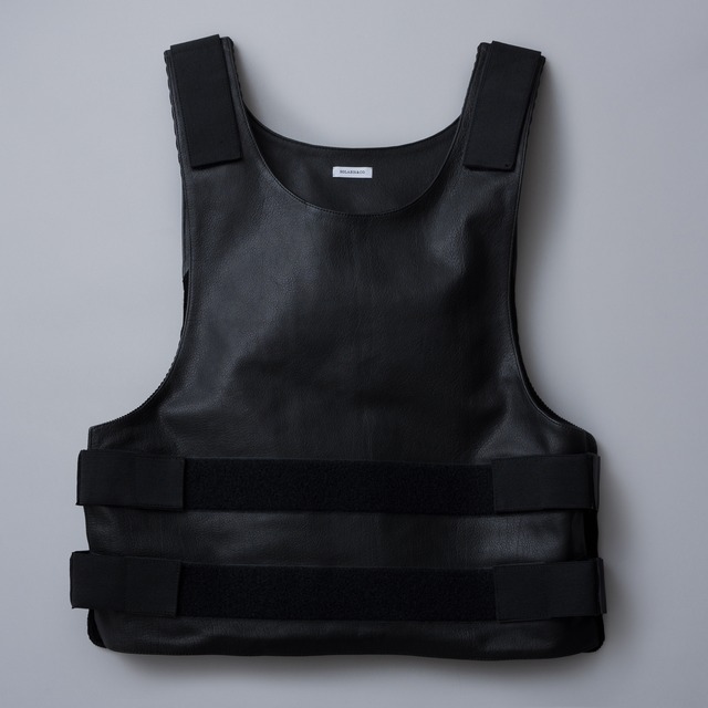 [SOLARIS&CO.] Leather Bulletproof Vest "HELMUT"