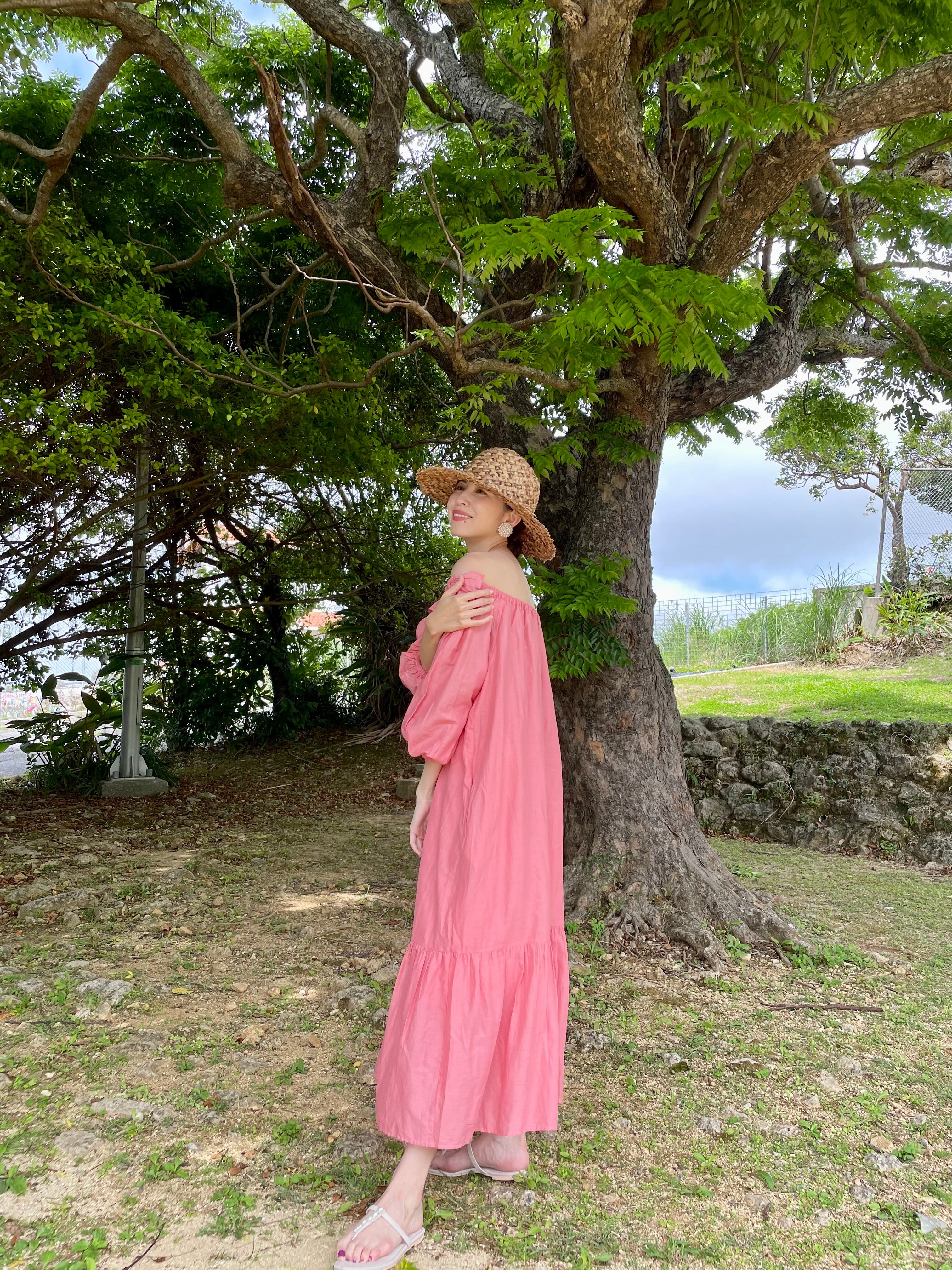 ロマンティックフリルワンピース / ピンク（セレクト） | at okinawa