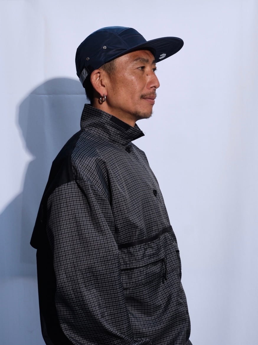 5panel CAP ロングビル/reflector | B＋ DesignLAB.
