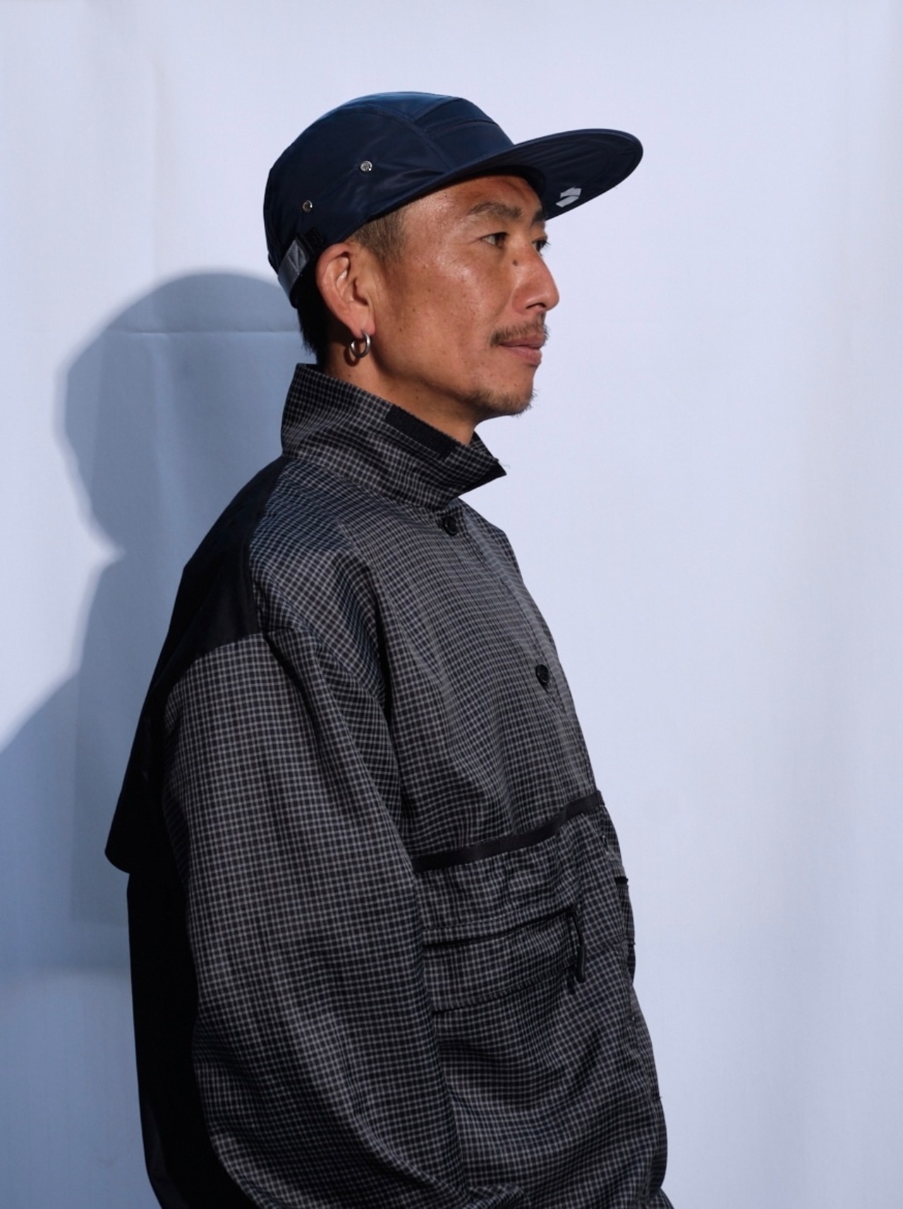 5panel CAP ロングビル/reflector